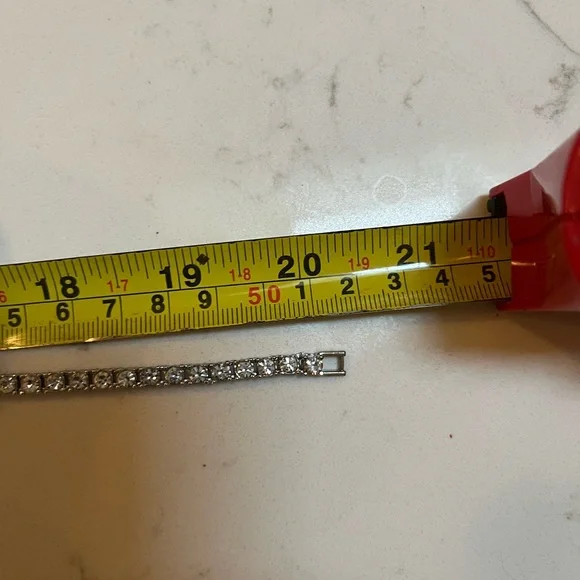 CZ Tennis necklace - Picture 2 of 3